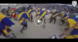 Рыцарский турнир глазами бойца-рыцаря в котором участвовала Украина и Россия