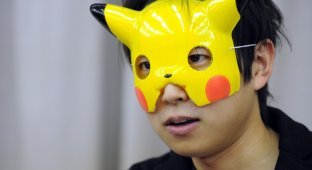 Japanese people wear masks on dates (6 photos)