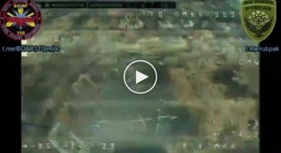 Kamikaze drones near Avdeevka