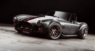 Представлена Shelby Cobra з карбоновим кузовом та двигуном на 1000 к.с. (8 фото)