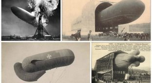Airship - sky ship, air house and combat unit of the First World War (27 photos)