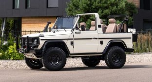 Gelendvagen convertible from the 1990s was valued more expensive than the new G-Class (35 photos)