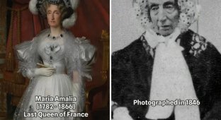 Исторические личности из 18 века на картинах и на фотографиях (9 фото)