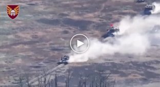 46th Separate Motorized Brigade fighters repulse enemy assault and destroy 26 occupiers’ vehicles