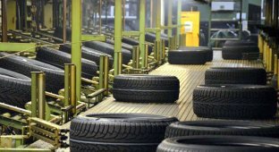 Экскурсия на завод Nokian Tyres в России (8 фото)