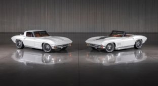 Відразу два рестомоди Chevrolet Corvette з 1960-х виставлять на торги (7 фото)