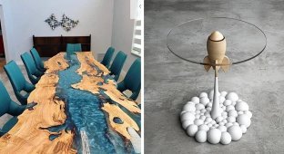 15 Unusual Tables That Will Make You Look at This Everyday Piece of Furniture in a New Way (16 photos)