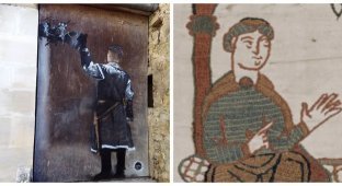 Вышитая битва: история гобелена из Байё (8 фото)