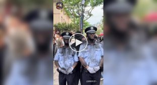 Festival of dirty faces held in China
