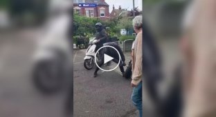 Grandmothers thwarted motorcycle theft