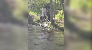 In the US, a rabid beaver attacked a boy who was fishing with his family on a lake