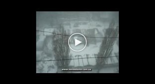 Снег в Одессе, 16 декабря, парализовало все