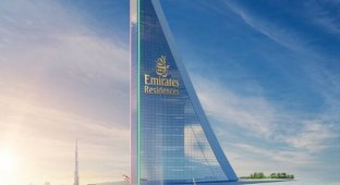 Проект 380-поверхової вежі Emirates Residences у Дубаї (3 фото)