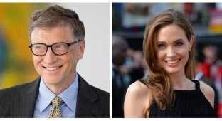 Анджелина Джоли и Билл Гейтс признаны самыми уважаемыми людьми в мире (3 фото)