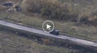 Destroyed Russian equipment on the road of death Snagost-Zeleny Put in Kursk Oblast