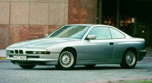Iconic BMW 850CSi: dreamed about even today (17 photos + 1 video)