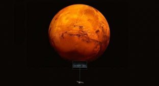 На Марсе обнаружили целое озеро жидкой воды (4 фото)