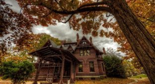 Дом Марка Твена в Хартфорде, штат Коннектикут (7 фото)