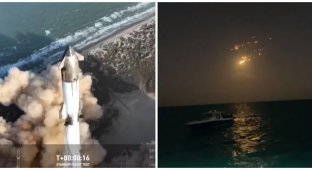 Elon Musk’s Starship exploded in the sky over the USA (1 photo + 8 videos)