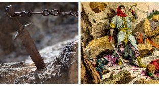 Durandal - the legendary sword of the Middle Ages (8 photos)