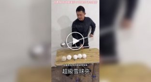 How to make a snowball fight really interesting