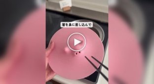 Забавная силиконовая крышка