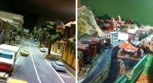 96-летний моделист-любитель 15 лет строил макет родного города (19 фото)