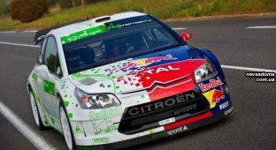Citrorn представил новый C4 WRC HYmotion4 (10 фото)