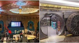 Bank vault converted into a cafe: 14 old places that have found a new life (15 photos)