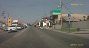 Авария со скутером в Краснодаре
