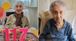 The oldest woman in the world has died at the age of 117 (4 photos)