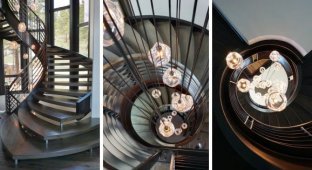 Красота головокружительных винтовых лестниц (15 фото)
