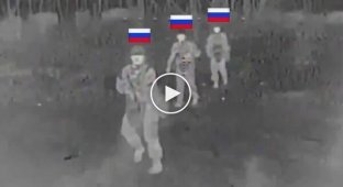 The use of FPV drones with thermal imagers by SBU soldiers in the Eastern direction