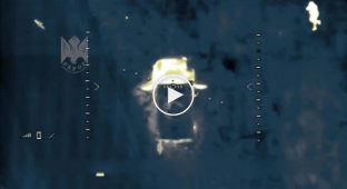 Drone operators of the 24th Mechanized Infantry Brigade destroy enemy equipment and invaders at night