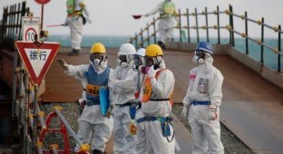 Двоє робітників із "Фукусіми" потрапили до лікарні через зараження радіацією (2 фото)