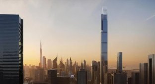 В Дубае строят небоскреб Burj Azizi высотой 725 метра (6 фото)