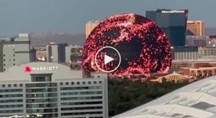 MSG Sphere - удивительное здание, которое построили в Лас-Вегасе