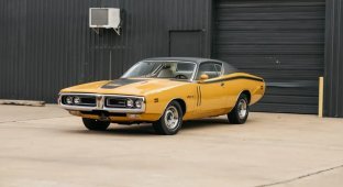 Dodge Charger 1971 with a 7-liter engine went under the hammer for 176 thousand dollars (35 photos + 1 video)
