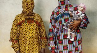 Стильные прикиды африканских модников от кутюр (20 фото)