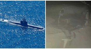 Индонезийскую субмарину обнаружили расколотой на три части (7 фото + 1 видео)