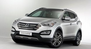 Обновленный Hyundai Santa Fe появится в октябре (7 фото)
