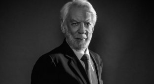 Actor Donald Sutherland, who played in The Hunger Games, has died (2 photos)