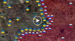 Month of Avdiivka on the map, attempts to encircle the city on the map