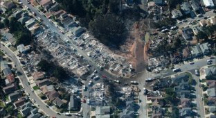 Взрыв газопровода в Калифорнии (34 фото)