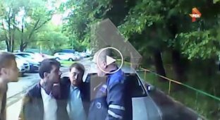 В Москве избили водителя скорой помощи