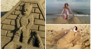 13 песочных замков, построенных какими-то извращенцами (15 фото)