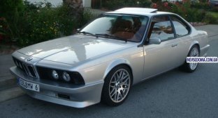 BMW шестой серии 1988 года (20 фото)