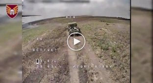 Paradetroopers of the 46th Airborne Brigade destroyed a Russian tank-shed in the Maryanka direction