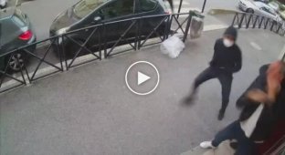 A not-so-successful attempt to rob a store in France