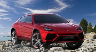 Компания Lamborghini показала первые фото внедорожника Urus (16 фото + видео)